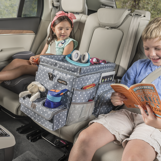 Car seat organizer on sale with cooler